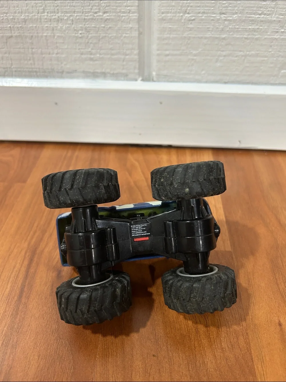 Blue Monster Truck Toy with Rugged Tires - Kids Vehicles